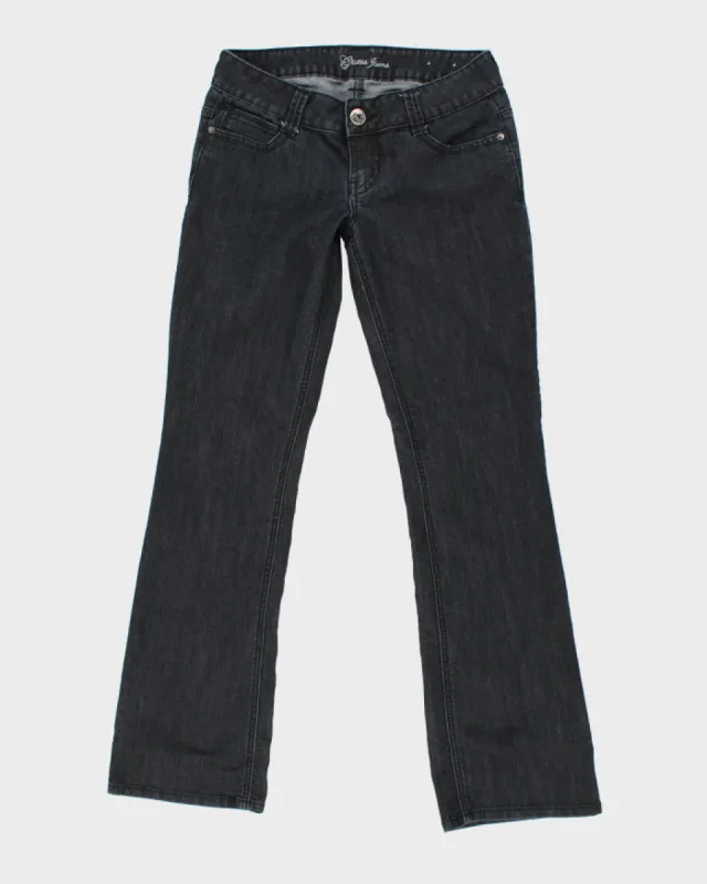 Y2k 00s Guess Black Jeans - W29 L33 sold by Rokit