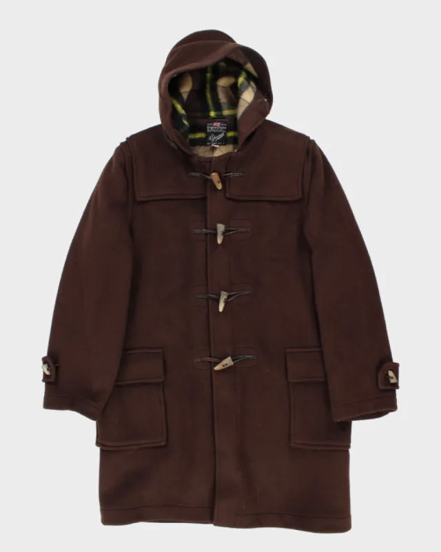 Vintage 80's Gloverall Heavyweight Wool Hooded Duffle Coat - XXL sold by Rokit