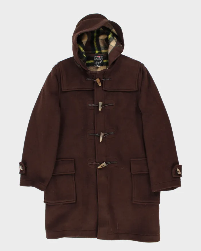 Vintage 80's Gloverall Heavyweight Wool Hooded Duffle Coat - XXL sold by Rokit