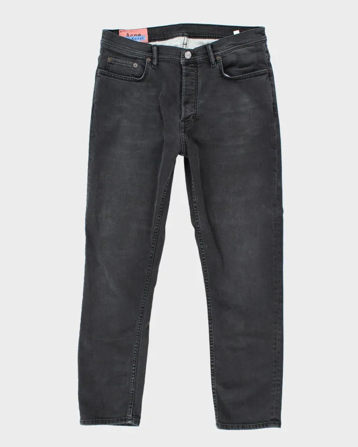 Vintage ACNE Skinny Fit Black Wash Jeans - W32 L26 sold by Rokit