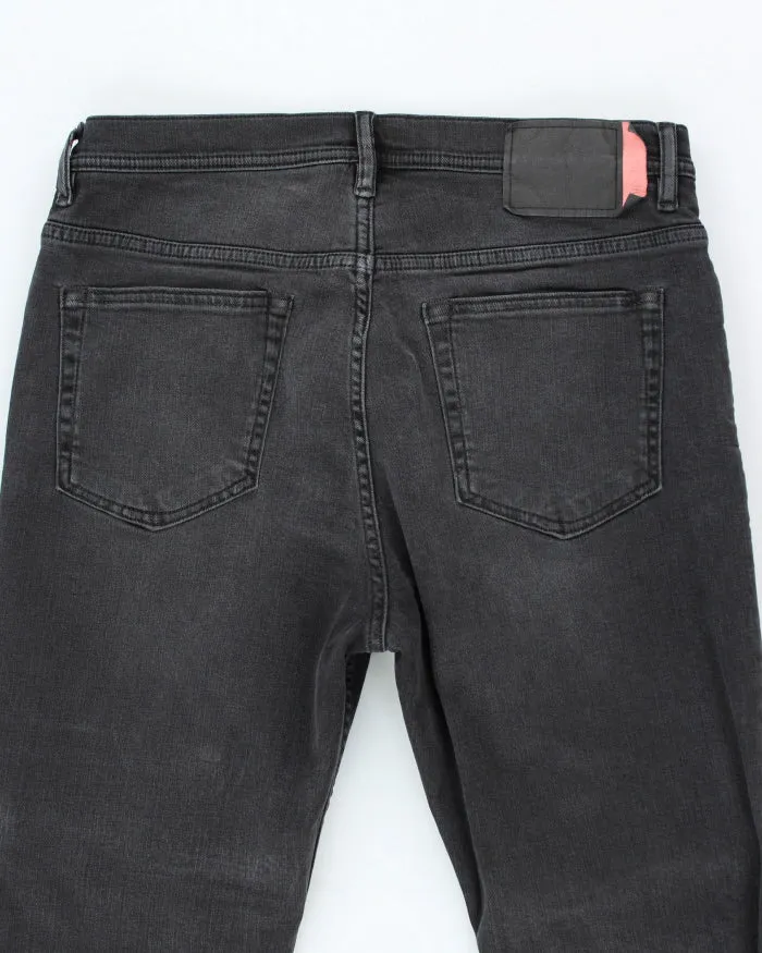 Vintage ACNE Skinny Fit Black Wash Jeans - W32 L26 sold by Rokit product image thumbnail 4
