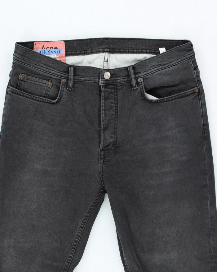 Vintage ACNE Skinny Fit Black Wash Jeans - W32 L26 sold by Rokit product image thumbnail 3