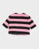 Emporio Armani Pink & Black Fluffy Jacket - M sold by Rokit