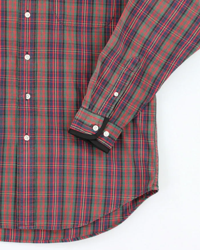 Vintage 2000's Yves Saint Laurent Button Up Flannel Shirt - M sold by Rokit product image thumbnail 4