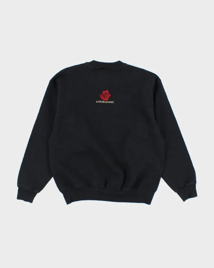 Vintage 90's Embroidered Boxy Fit Sweatshirt - L sold by Rokit product image thumbnail 2