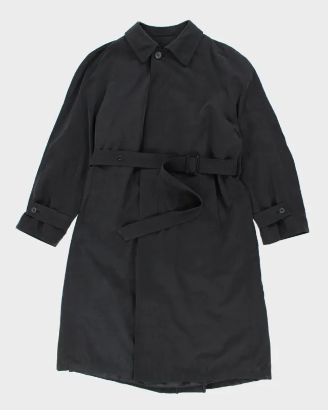Vintage Profilio Black Lined Trench Coat - M sold by Rokit