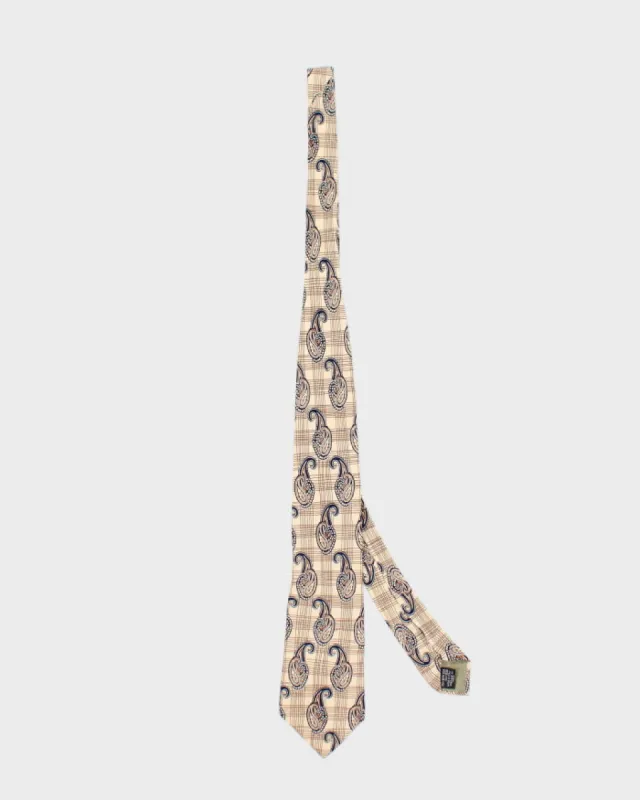 Vintage Giorgi Armani Silk Tie sold by Rokit