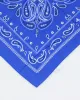 Blue Paisley Pattern Bandana sold by Rokit
