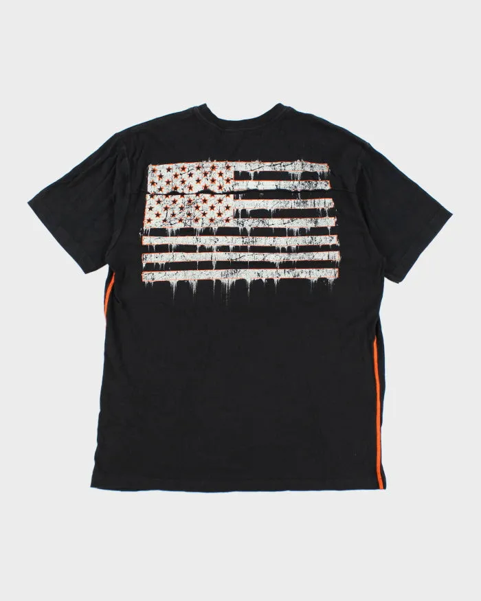 Vintage Y2K Affliction Gothic Biker Graphic T-Shirt - XXL sold by Rokit product image thumbnail 2