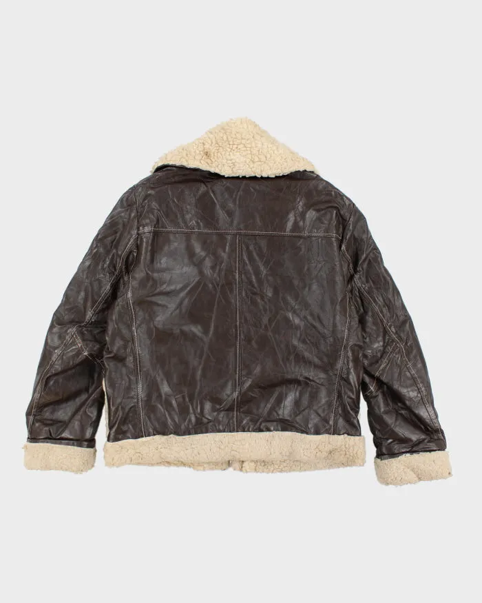 Vintage 70's Sears Heavyweight Shearling Jacket - L sold by Rokit product image thumbnail 2