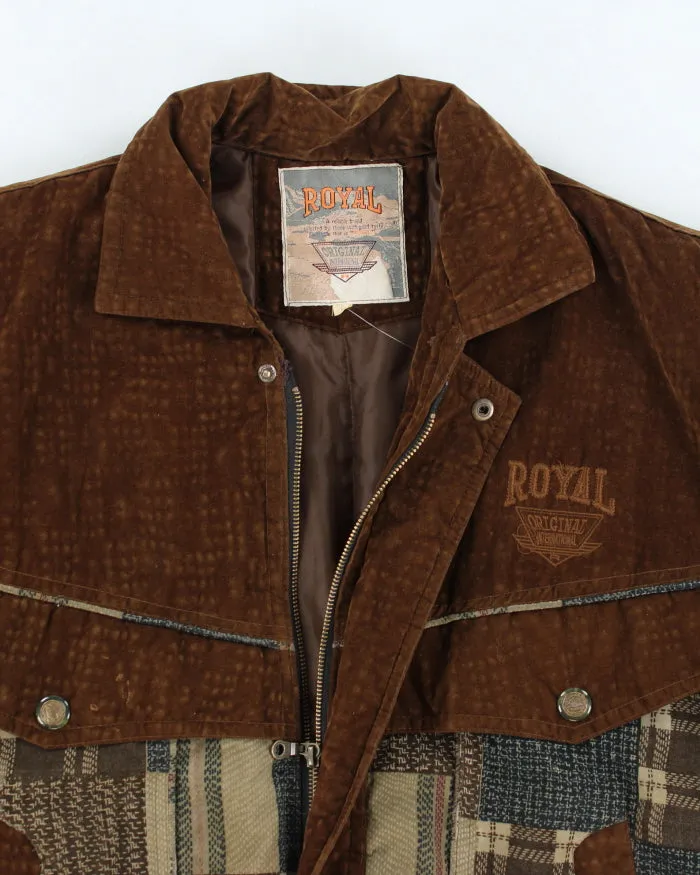Vintage 80's Two Tone Lined Jacket - XL sold by Rokit product image thumbnail 3