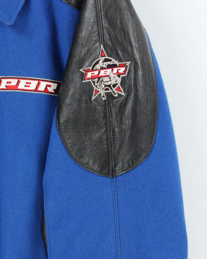 Vintage 90's PBR Heavyweight Embroidered Varsity Jacket - XL sold by Rokit product image thumbnail 4