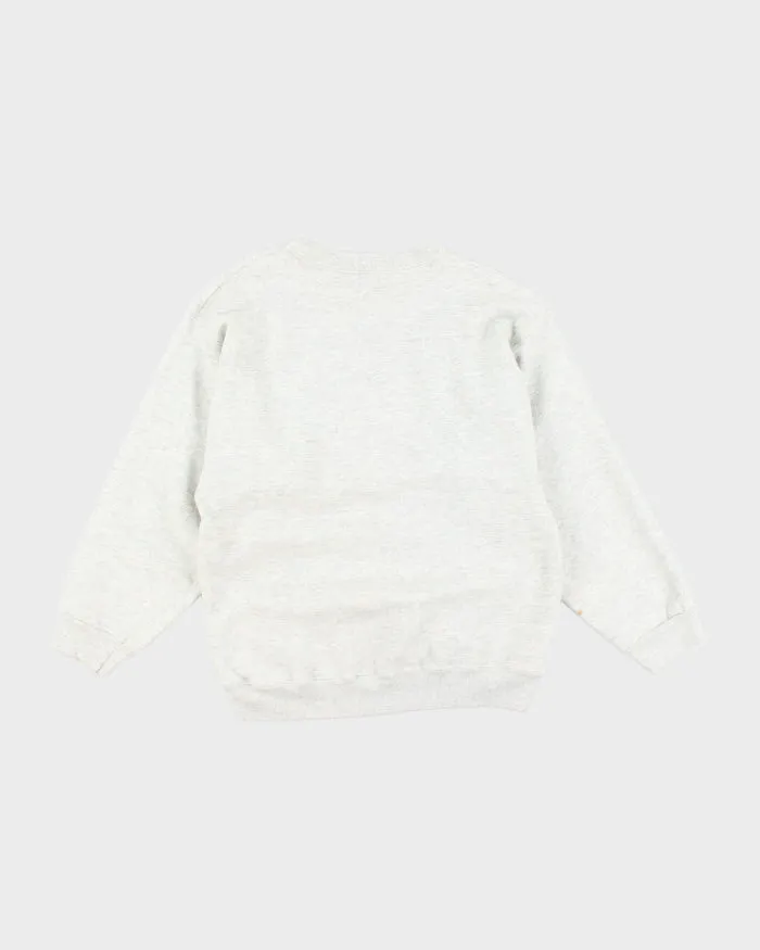Vintage 90's Hanes Blank Heavyweight Sweatshirt - L sold by Rokit product image thumbnail 2