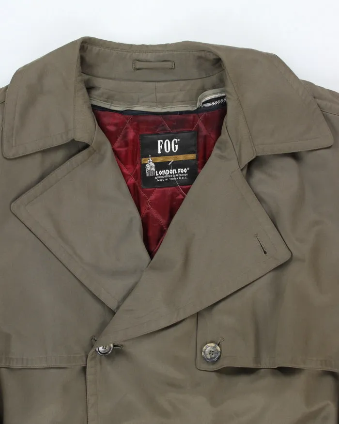 Vintage 90's London Fog Heavyweight Lined Overcoat - XL sold by Rokit product image thumbnail 3