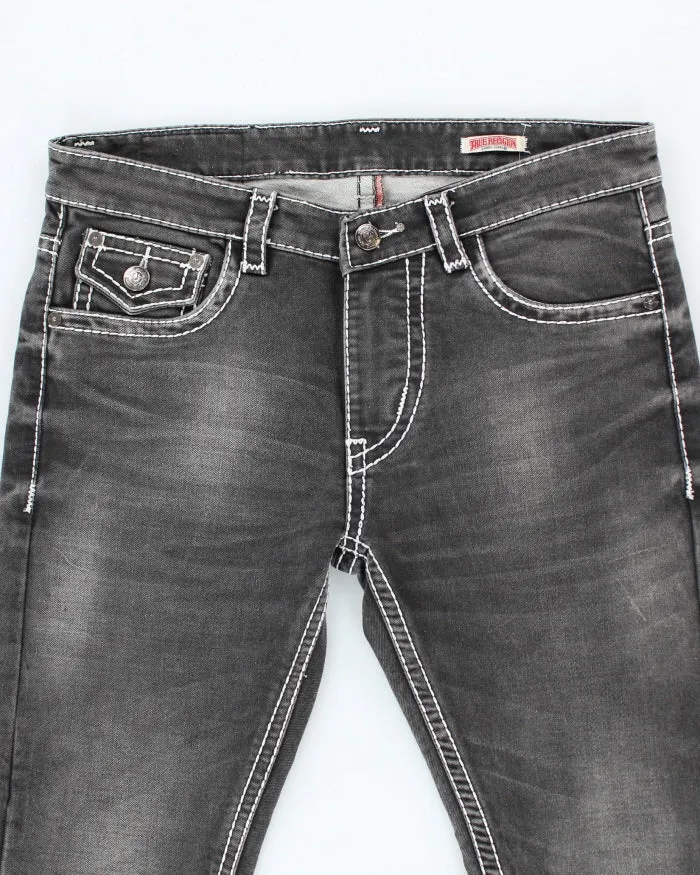 Y2k 00s True Religion Black Jeans - W36 L30 sold by Rokit product image thumbnail 3