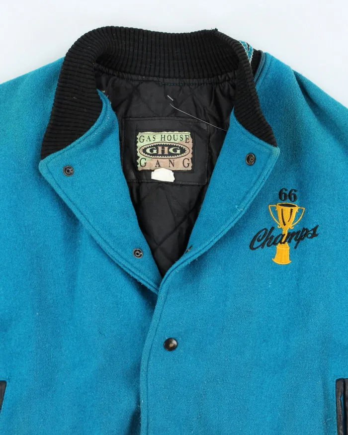 Vintage 90's Embroidered Heavyweight Varsity Jacket - XL sold by Rokit product image thumbnail 3