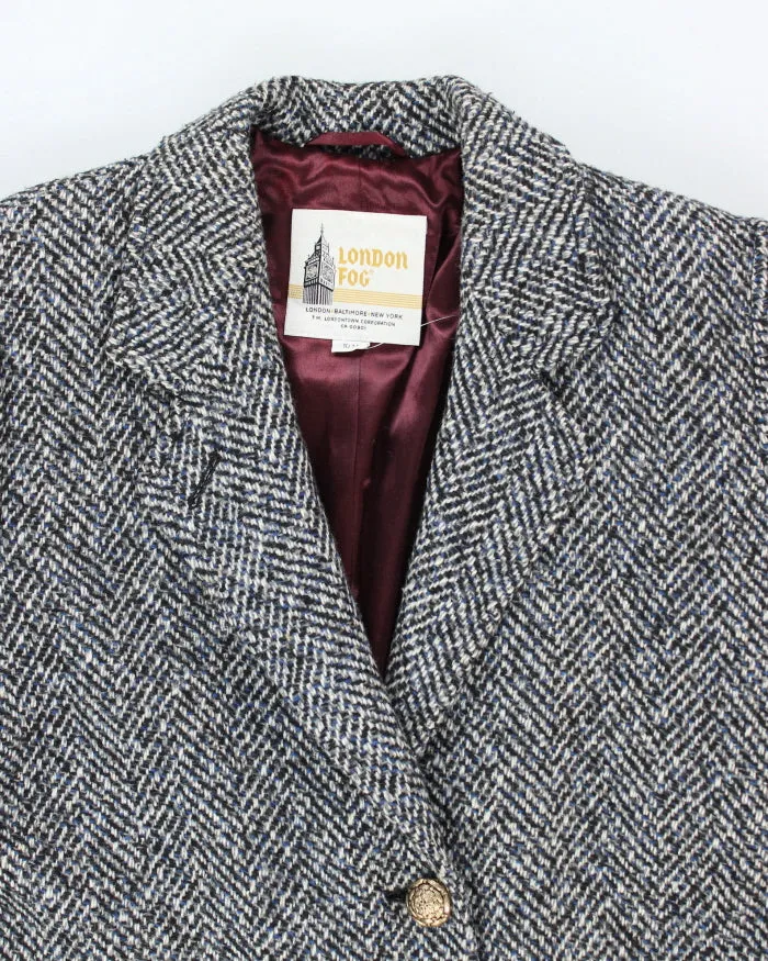 Vintage 90's London Fog Heavyweight Double Breasted Overcoat - M sold by Rokit product image thumbnail 3