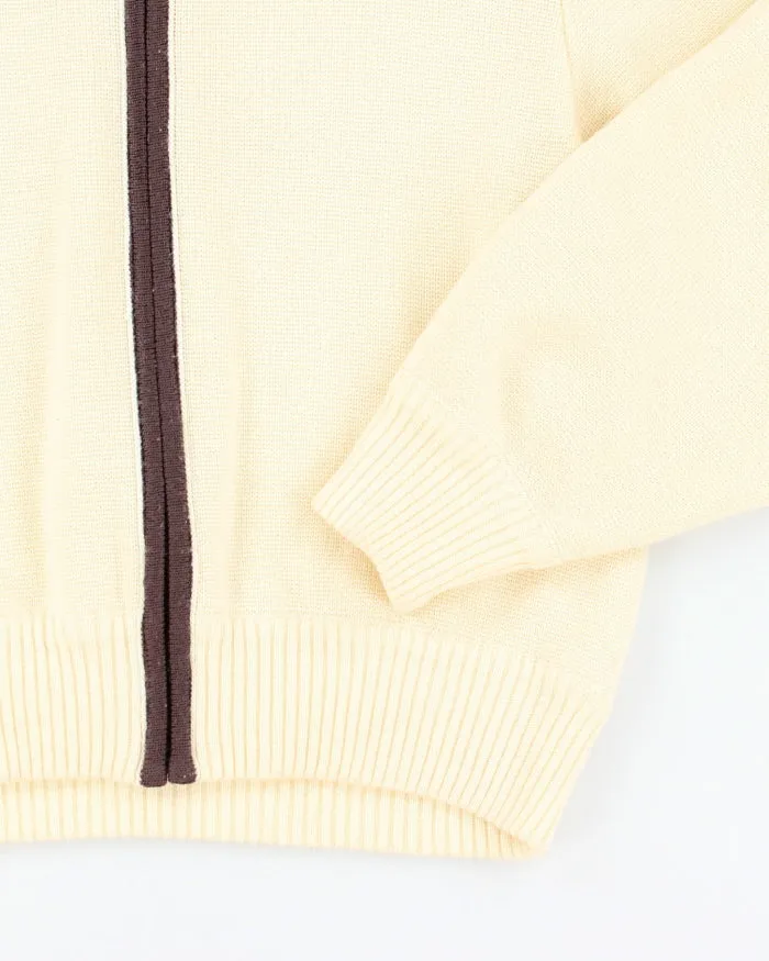 Vintage Tricoville Zip Up Collared Knit Cardigan - M sold by Rokit product image thumbnail 4