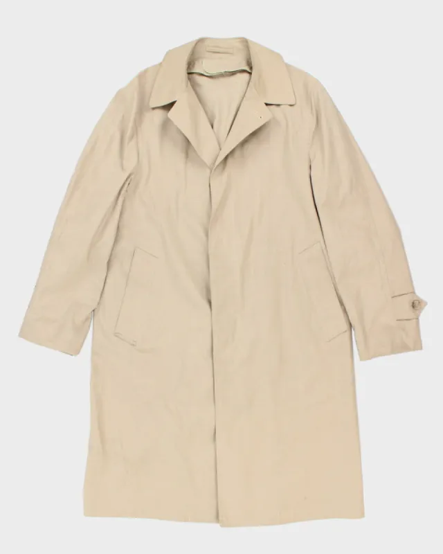 Vintage 80's London Fog Lightweight Water Repellent Overcoat - M sold by Rokit