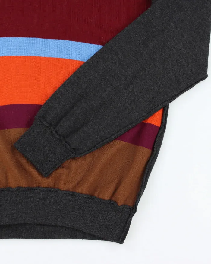 Vintage Y2K Dolce & Gabbana Striped Knit Jumper - L sold by Rokit product image thumbnail 4