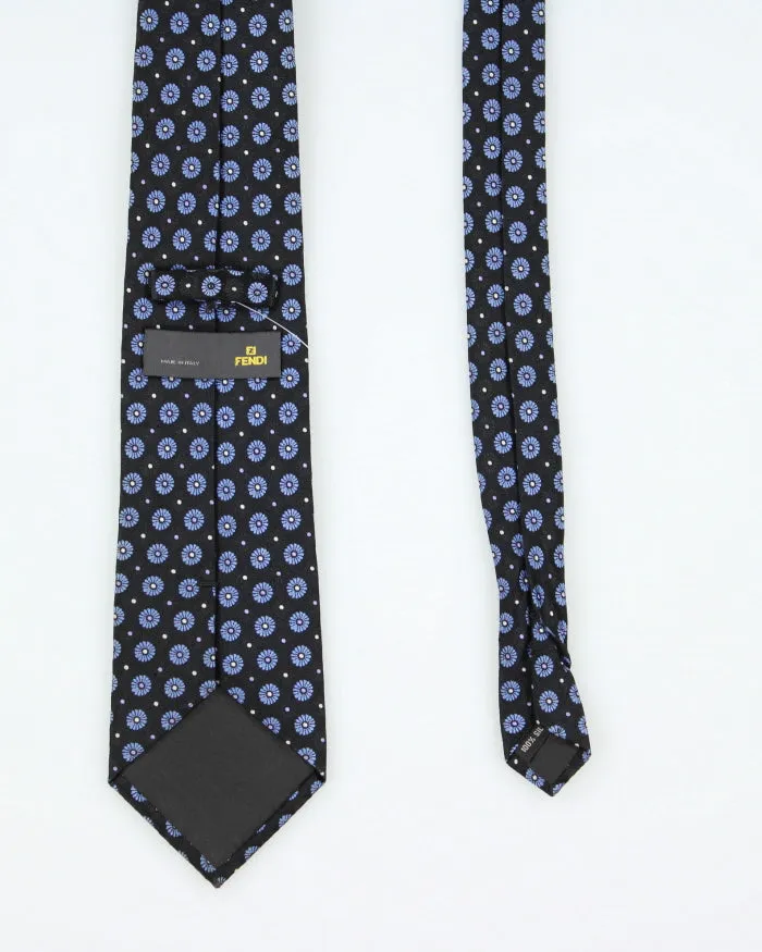 Fendi Floral Silk Tie sold by Rokit product image thumbnail 2