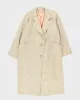 Vintage 80's Mallia Irish Tweed Double Breasted Overcoat - M sold by Rokit