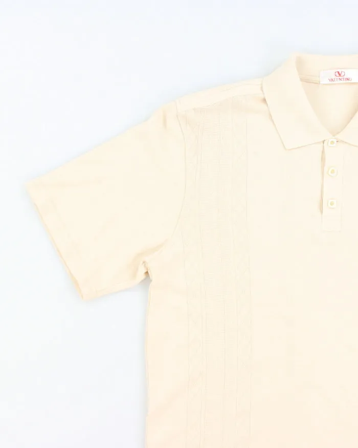 Vintage Valentino Patterned Polo Shirt - L sold by Rokit product image thumbnail 4