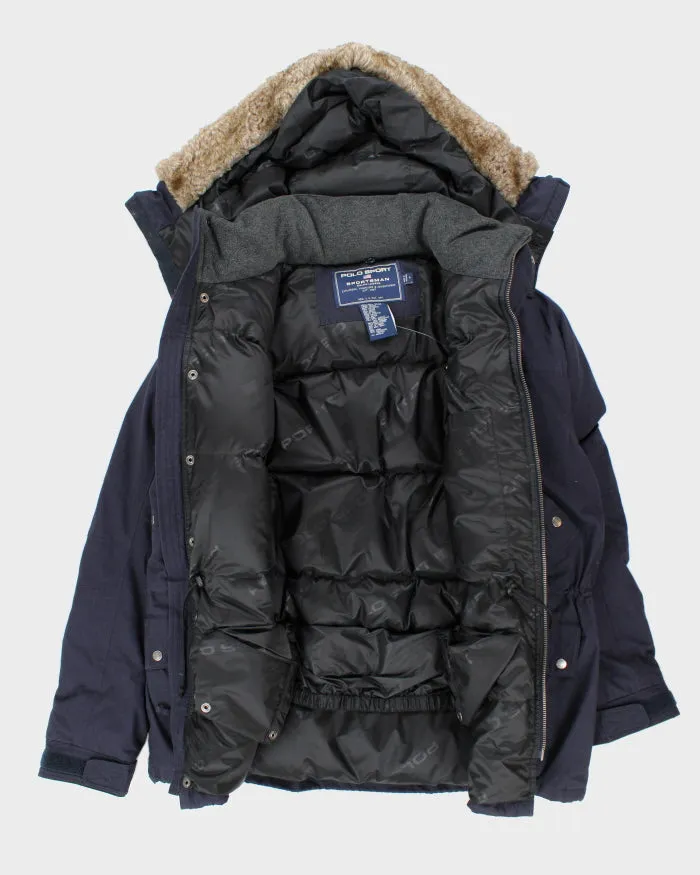 Vintage 90's Polo Sport Heavyweight Puffer Hooded Expedition Jacket - L sold by Rokit product image thumbnail 5