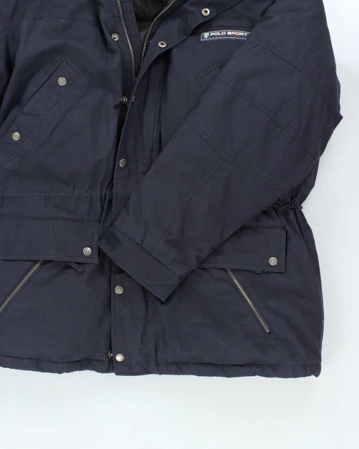 Vintage 90's Polo Sport Heavyweight Puffer Hooded Expedition Jacket - L sold by Rokit product image thumbnail 4