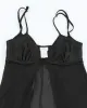 Y2k 00s La Senza Black Cami - S sold by Rokit