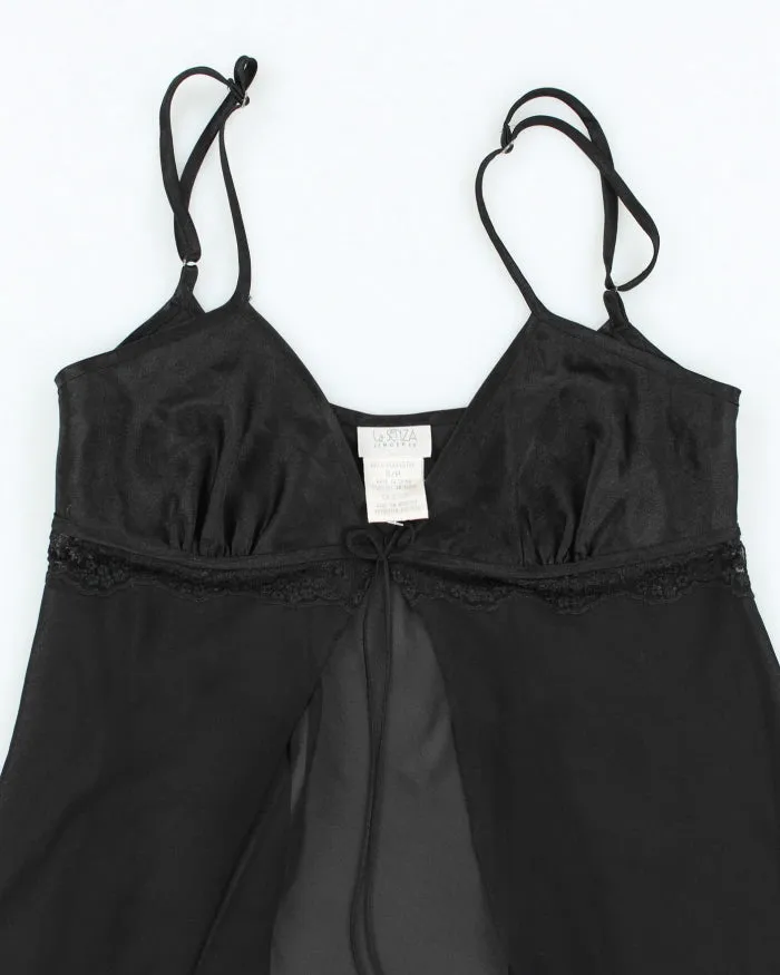 Y2k 00s La Senza Black Cami - S sold by Rokit product image thumbnail 3