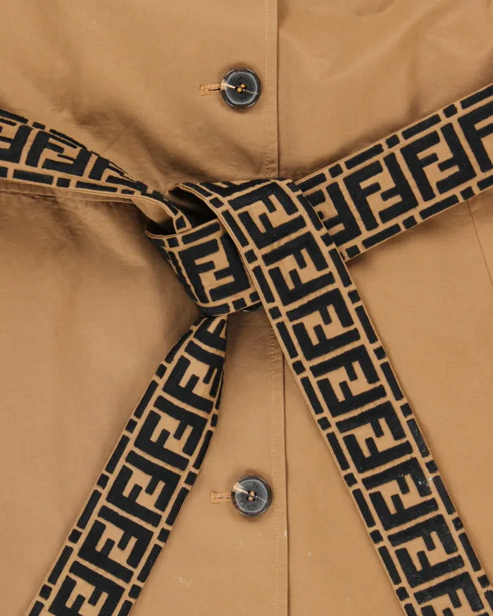 Vintage Fendi Embroidered Long Overcoat - L sold by Rokit product image thumbnail 4