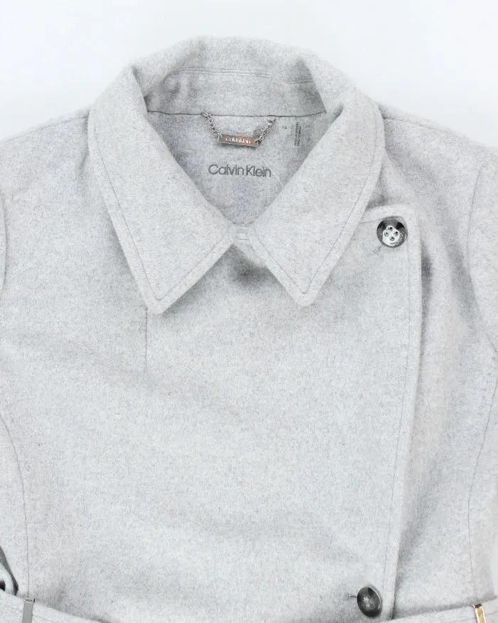 Vintage DSWT Calvin Klein Wool Blend Overcoat - L sold by Rokit product image thumbnail 5