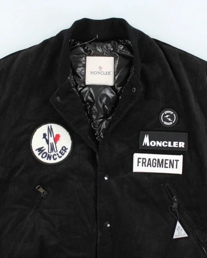 Moncler x Fragment Patched Leather Varsity Jacket - L sold by Rokit product image thumbnail 3