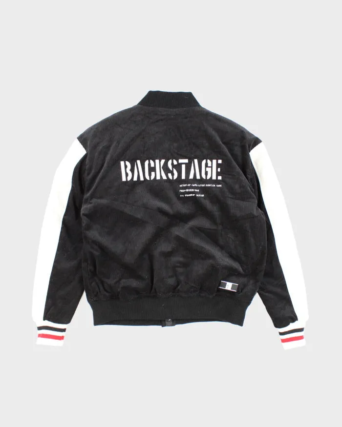 Moncler x Fragment Patched Leather Varsity Jacket - L sold by Rokit product image thumbnail 2