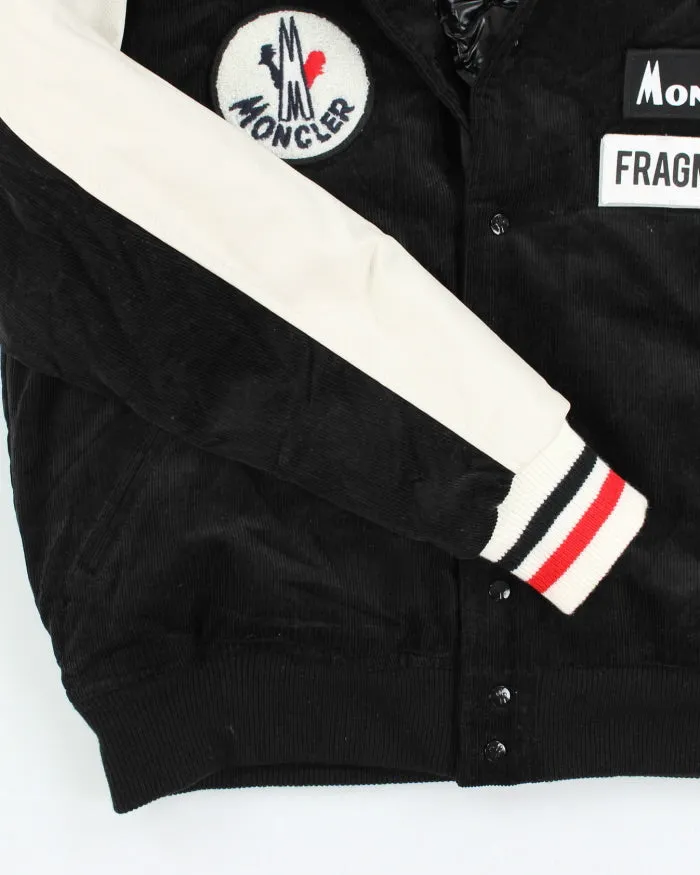 Moncler x Fragment Patched Leather Varsity Jacket - L sold by Rokit product image thumbnail 4
