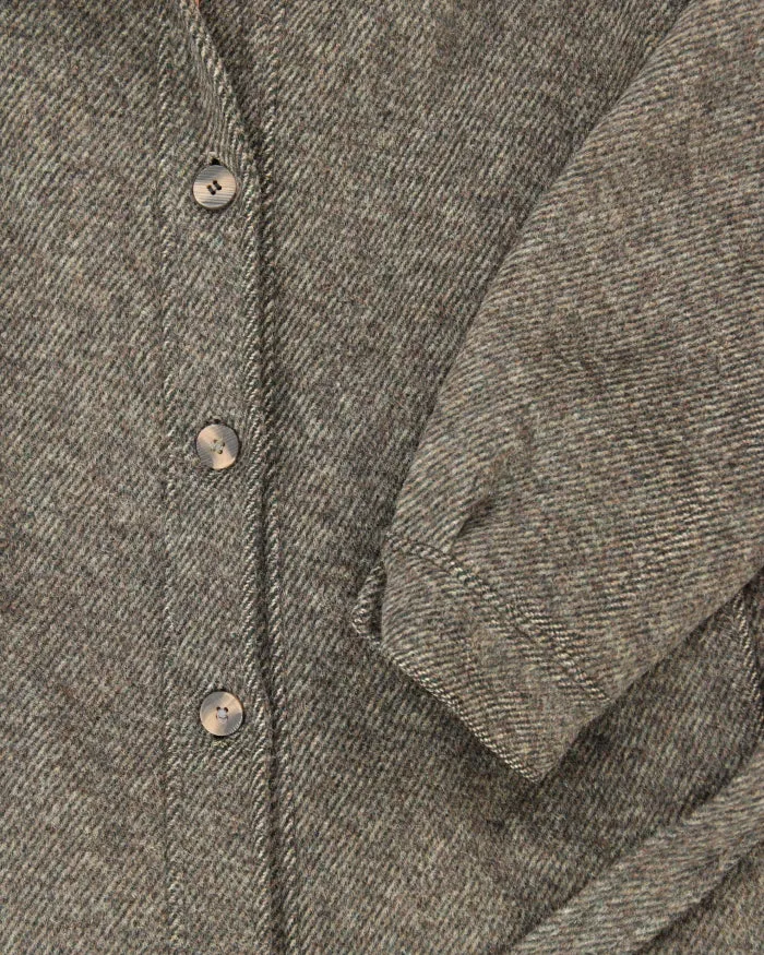 Vintage 80's Jocardi Heavyweight Wool Blend Overcoat - M sold by Rokit product image thumbnail 4