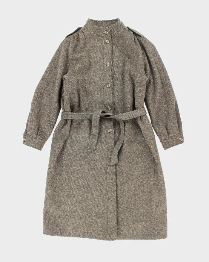 Vintage 80's Jocardi Heavyweight Wool Blend Overcoat - M sold by Rokit
