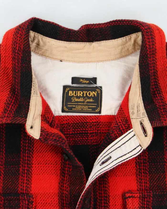 Vintage Burton Heavyweight Flannel Shirt - L sold by Rokit product image thumbnail 5