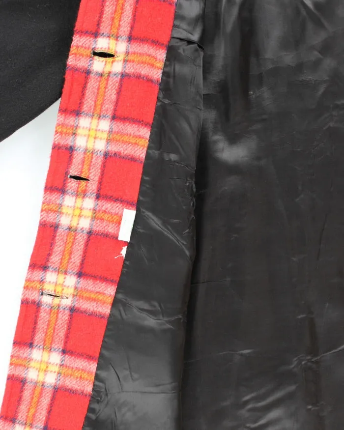 Vintage 90's Heavyweight Collared Wool Blend Overcoat - M sold by Rokit product image thumbnail 5