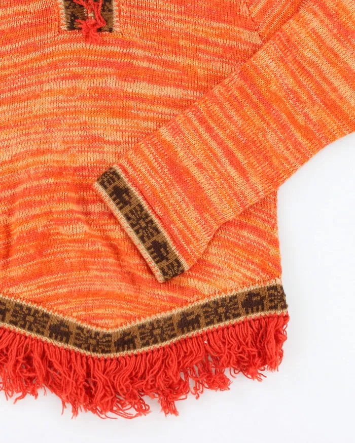 Vintage Y2K Women's Hooded Knit Jumper - S sold by Rokit product image thumbnail 4