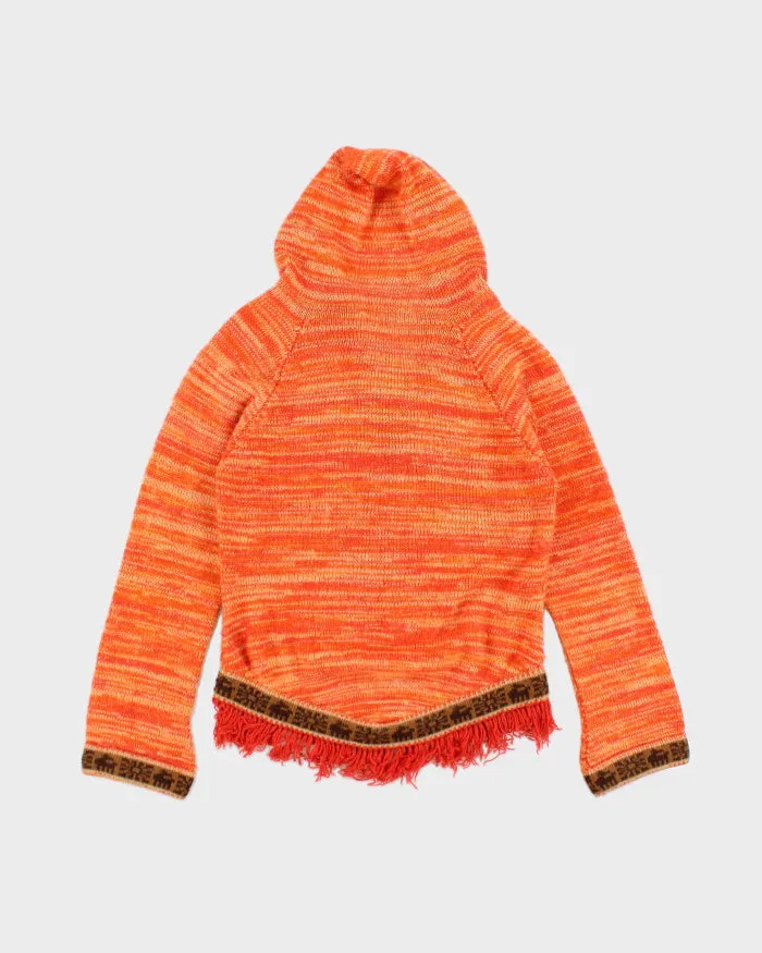 Vintage Y2K Women's Hooded Knit Jumper - S sold by Rokit product image thumbnail 2