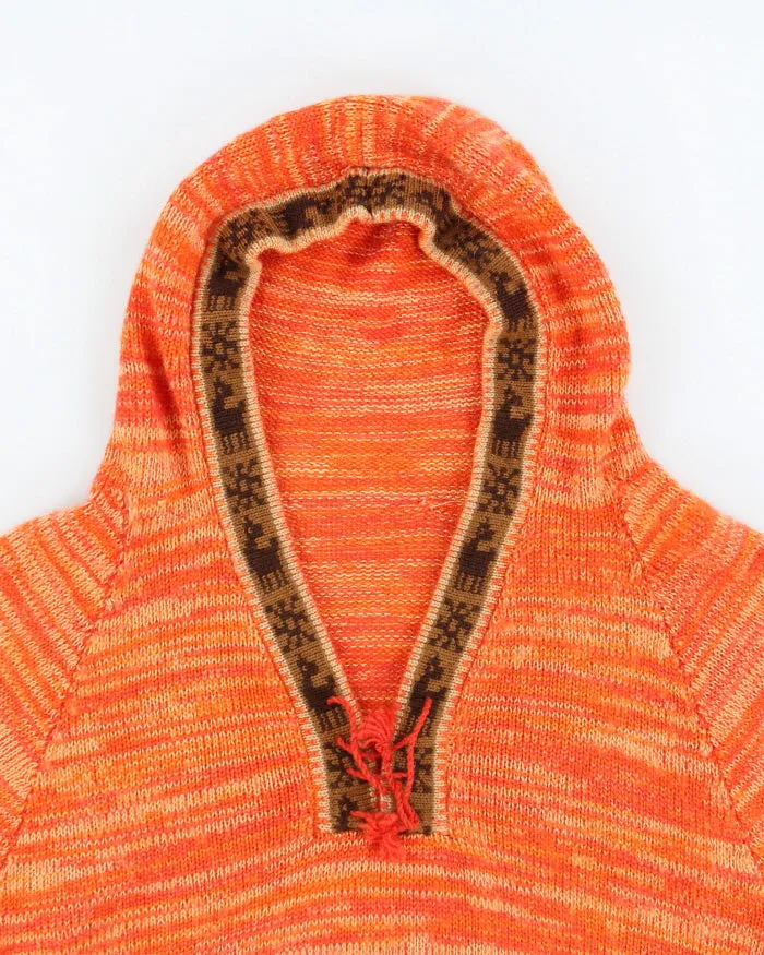 Vintage Y2K Women's Hooded Knit Jumper - S sold by Rokit product image thumbnail 3