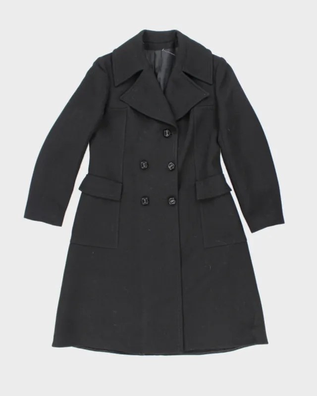 Vintage 90's Dorene Model Wool Double Breasted Overcoat - S sold by Rokit