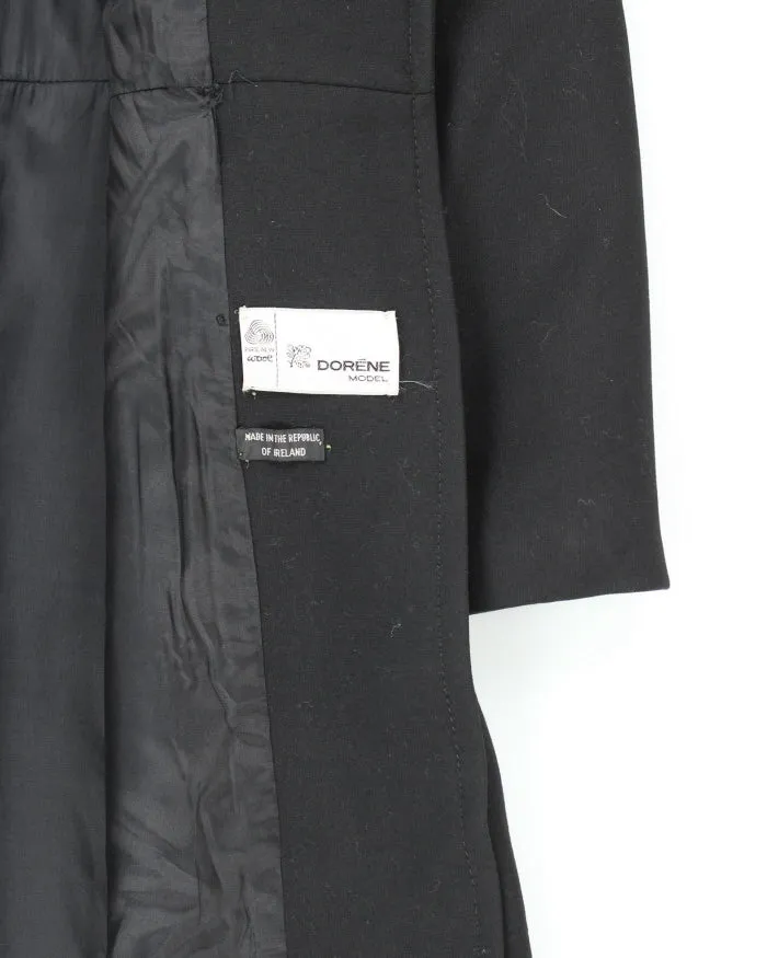 Vintage 90's Dorene Model Wool Double Breasted Overcoat - S sold by Rokit product image thumbnail 5