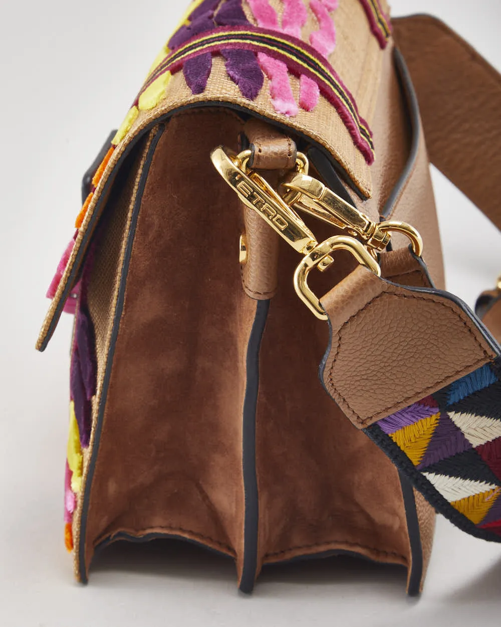 Etro Tirella Velvet Multicolour Shoulder Bag sold by Rokit product image thumbnail 4