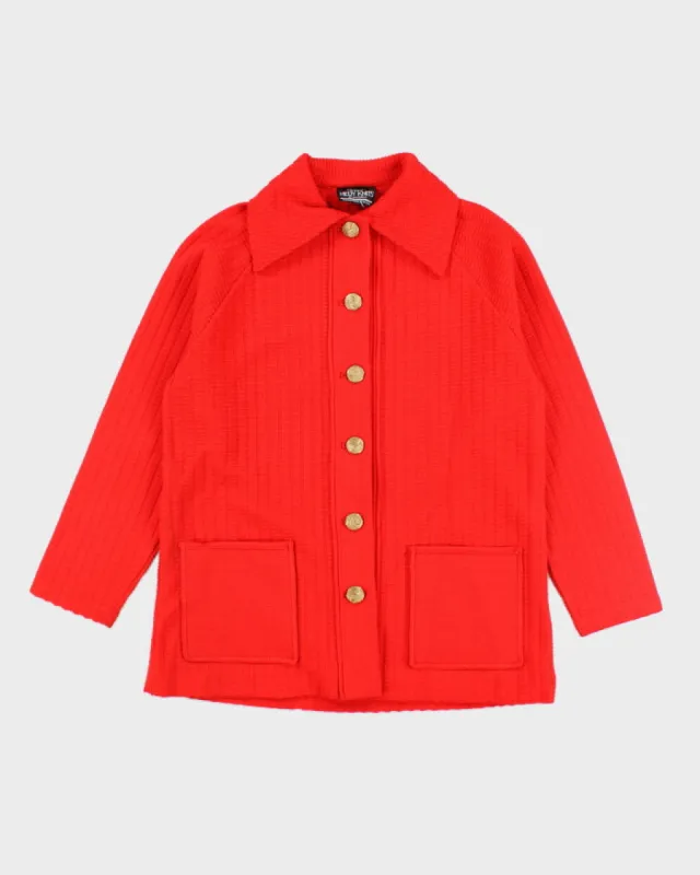 Vintage 70s Hedy Knit Cardigan - L sold by Rokit