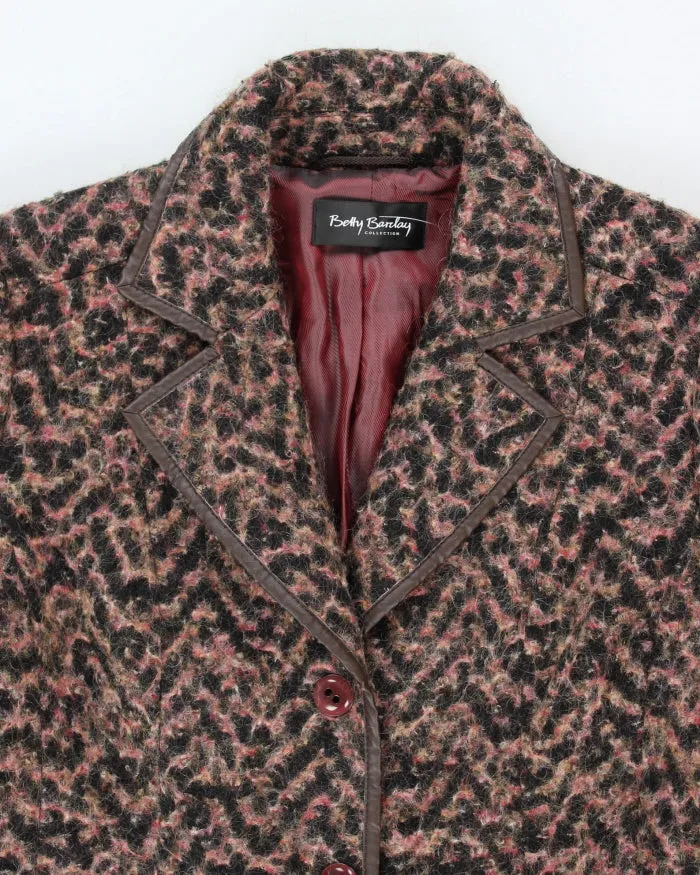Vintage 90's Betty Barclay Wool Blend Overcoat - M sold by Rokit product image thumbnail 3