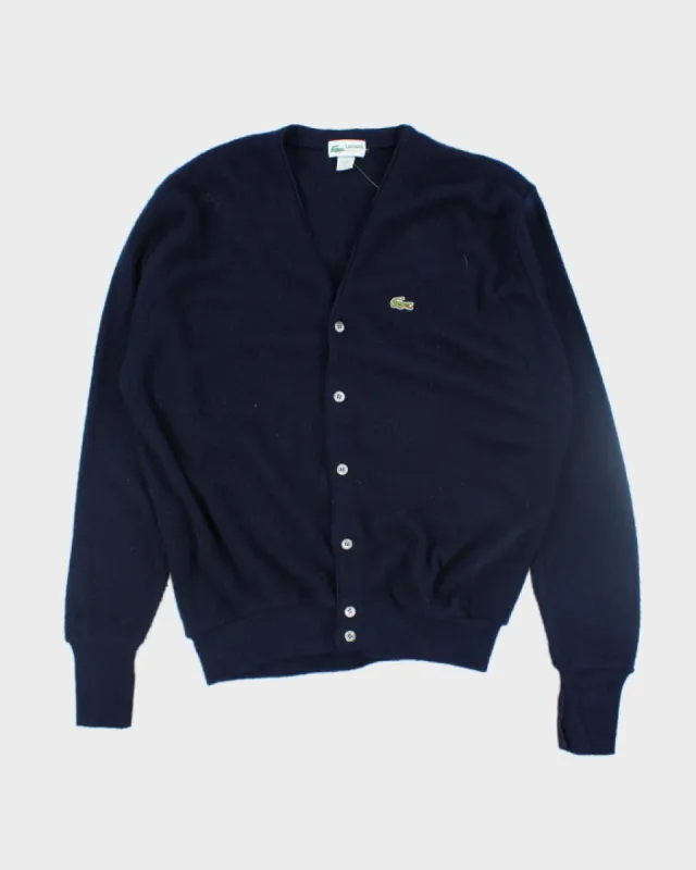 Vintage Lacoste Oversized Button Up Cardigan - L sold by Rokit