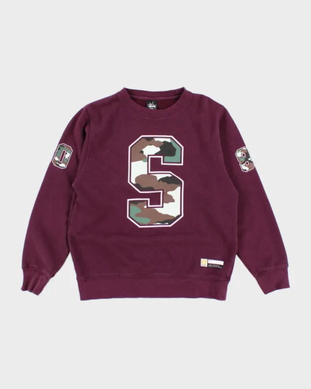 Vintage 2000's Stussy Big S Logo Sweatshirt - S sold by Rokit